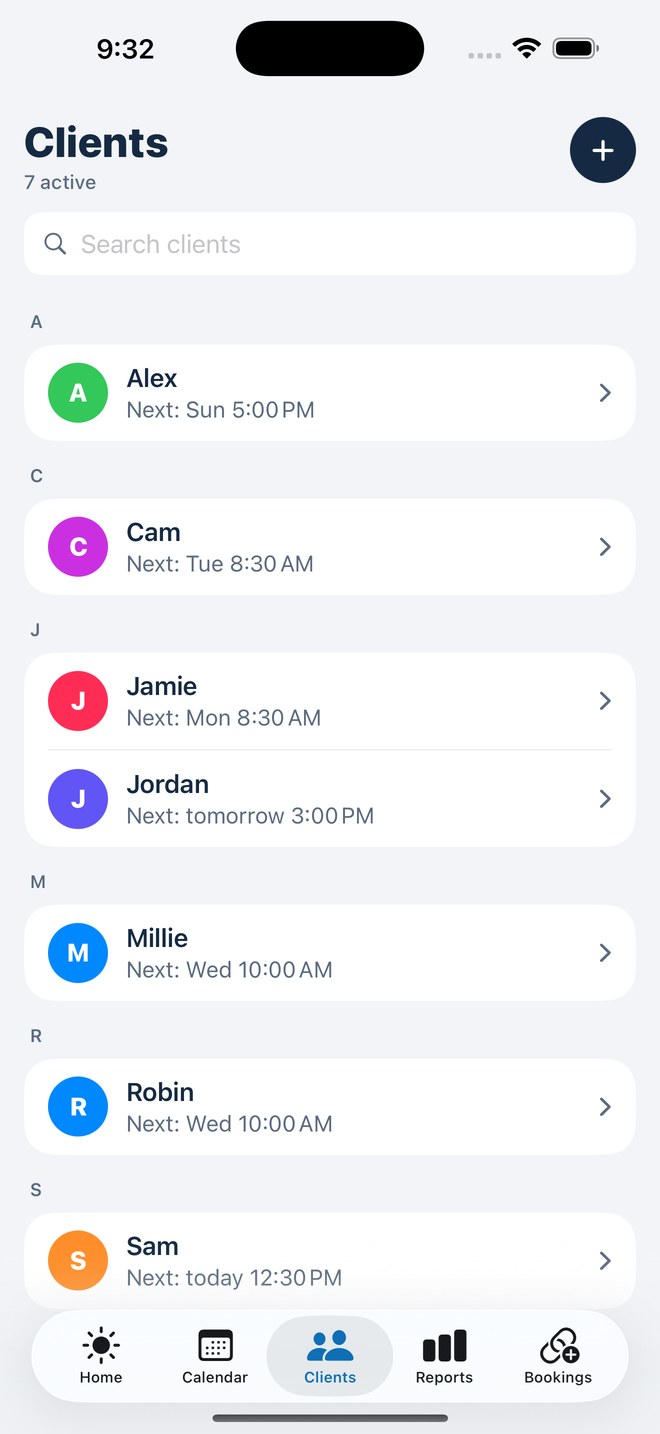 Planaly client list